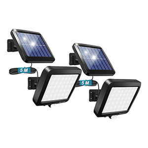 2x BENMA Solarlampen für Außen mit Bewegungsmelder für nur 19,79€