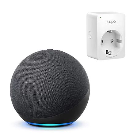 Echo (4. Generation) Smarter Lautsprecher mit Alexa + TP Link Tapo Smart Steckdose ab nur 64,99€ inkl. Versand (statt 99€)