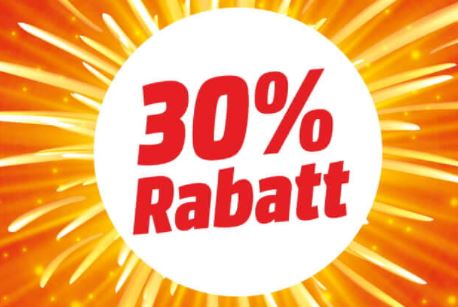 Bis zu 30% Rabatt auf verschiedene Kategorien in den MediaMarkt Wiedereröffnungsangeboten