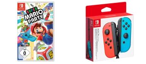 Bundle: Super Mario Party + Nintendo Switch Joy-Cons 2er-Set für nur 90,78€ inkl. Versand