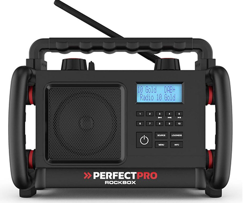 Perfectpro Rockbox Bluetooth Baustellenradio für nur 125,90€ inkl. Versand