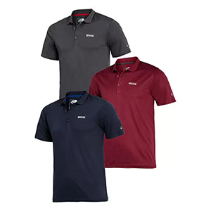 3er-Pack Regatta Herren Polo-Shirts für nur 36,99€ inkl. Versand
