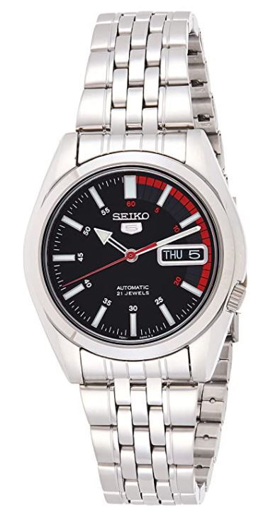 Seiko SNK375K1 Herren Analog-Automatik Uhr für nur 87,20€ (statt 132€)