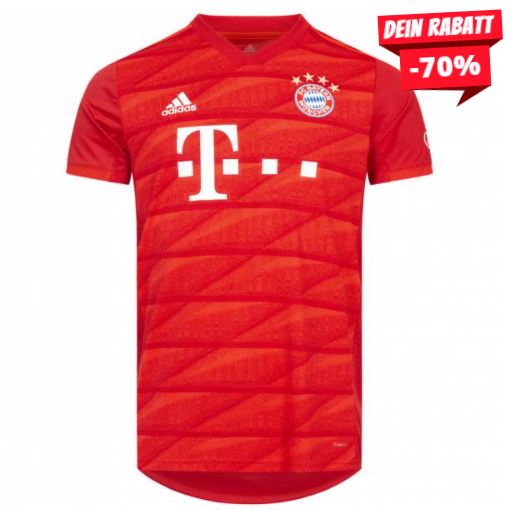 Mia san mia! Adidas FC Bayern München Trikot für 33,94€ inkl. Versand