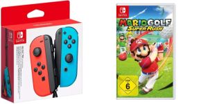 Mario Golf: Super Rush + Nintendo Switch Joy-Con 2er-Set für nur 91,28€ inkl. Versand