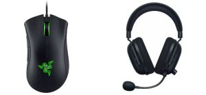 Knaller: Razer Blackshark V2 PRO Over-ear Gaming Headset (schwarz) + Razer DeathAdder Maus für 149€  inkl. Versand