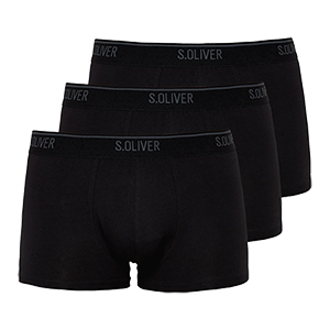 3er-Pack s.Oliver Trunks Herren-Boxershorts für nur 14,69€ (statt 23€)