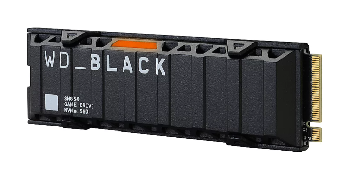 WD BLACK SN850 M.2 NVMe SSD (500 GB, PCIe 4.0) mit Kühlkörper für nur 104,89€ inkl. Versand