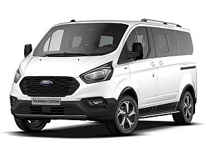 Privatleasing: Ford Tourneo Custom (frei konfigurierbar, mit Sitzheizung & Einparkhilfe) für 249€ mtl. – LF: 0,49