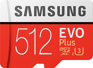 Samsung EVO Plus microSDXC 512GB Kit (UHS-I U3, Class 10) für 52,94€ (statt 65€)