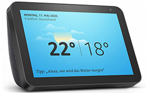 Amazon Echo Show 8 Smart Display mit 8 Zoll HD-Bildschirm und Alexa für nur 58,90€