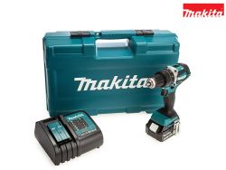 Makita DHP484STX5 Akku-Schlagbohrschrauber mit 101-teiligem Zubehörset für 238,90€