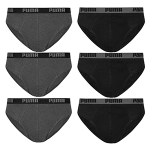 6er-Pack PUMA Basic Brief Herren Slip für nur 28,19€ inkl. Versand