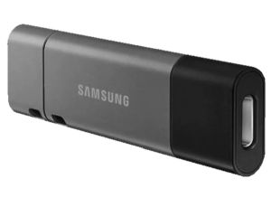 Samsung Duo Plus USB-Stick (64 GB, 400 MB/s, schwarz) für nur 15,49€ inkl. Versand