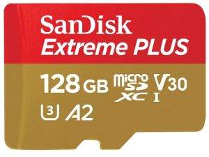 SANDISK Extreme Plus Micro-SDXC Speicherkarte 128 GB für nur 17€ inkl. Versand