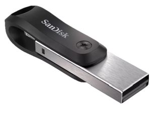 SANDISK iXpand Go USB-Stick (64 GB, silber) für nur 29,99€ inkl. Versand