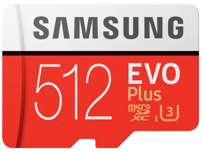 Doppelpack! SAMSUNG EVO Plus Micro-SDXC Speicherkarte (512 GB) für nur 100€ inkl. Versand (statt 130€)