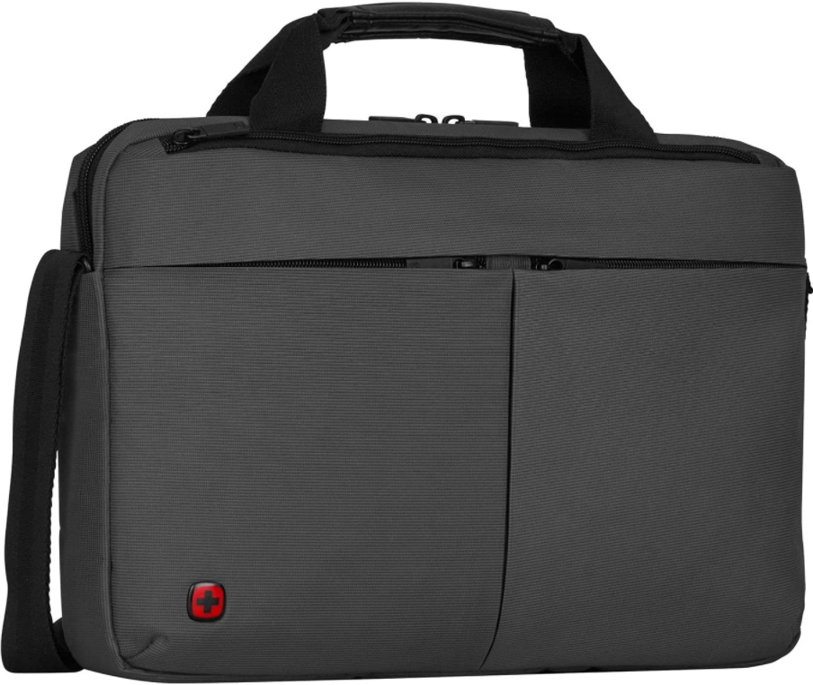 Wenger 601063 FORMAT 16″ Laptop Slimcase, gepolsterte Laptopfach mit iPad/Tablet / eReader Tasche in grau 6 Liter für nur 17,77€ inkl. Versand