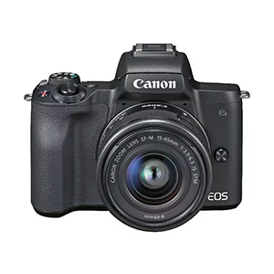 CANON EOS M50 Kit Systemkamera mit Objektiv 15-45 mm für nur 449,10€ (MediaMarkt-Club)