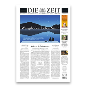 3 Monate DIE ZEIT (13 Ausgaben) für nur einmalig 14,95€ lesen (statt 72,80€)