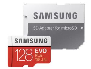 Samsung EVO Plus 2020 microSD Speicherkarte (128 GB, UHS Class 10, 100 MB/s Lesegeschwindigkeit) für nur 13,95€ inkl. Versand