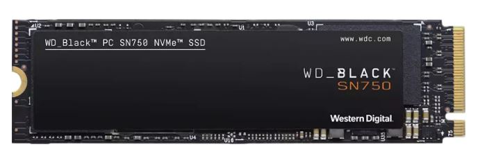 WD Black SN750 M.2 NVMe SSD Festplatte (1 TB) ab nur 89€ inkl. Versand