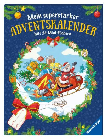 Ravensburger – Mein superstarker Adventskalender (24 Mini Bücher) für nur 6,99€ inkl. Versand (statt 13€)
