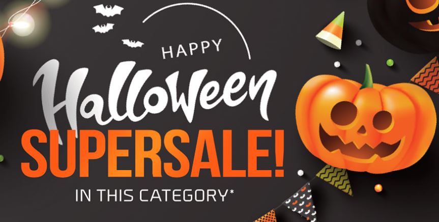 Halloween Supersale mit 50% Rabatt auf 300 Produkte bei Bodylab24