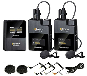 COMICA BoomX-D D2 2.4G 50M Wireless Digital Dual Mikrofone für nur 169€ inkl. Versand