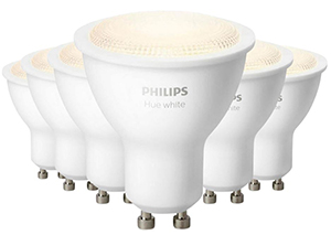 6x Philips Hue LED-Spots (5.5 W, GU10) für nur 65,94€ inkl. Versand (statt 113,70€)
