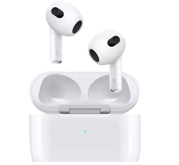 APPLE AirPods (3. Generation mit MagSafe Ladecase), In-ear Kopfhörer Bluetooth Weiß für nur 177,90€ inkl. Versand