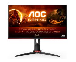 27 Zoll FHD Monitor AOC Gaming 27G2 mit 144 Hz HDMI und DisplayPort für 179€