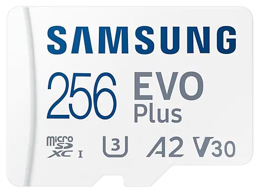 Samsung EVO Plus microSD-Speicherkarte (256 GB) für nur 22,90€ inkl. Versand (statt 34€)