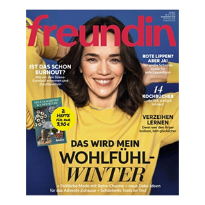 Kracher! Halbjahresabo der Zeitschrift “freundin” für 43,20€ – als Prämie: 40€ Amazon-Gutschein