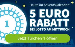Nur heute: 10 Felder Lotto 6aus49 + Spiel77 für 9,50€ statt 14,50€ bei Lottohelden für Neu- und Bestandskunden!
