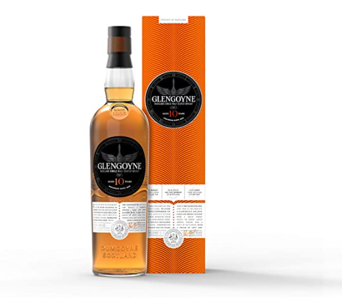 Glengoyne 10 Jahre Single Malt Scotch Whisky mit Geschenkverpackung (1 x 0,7 l) für nur 28,99€ bei Prime inkl. Versand