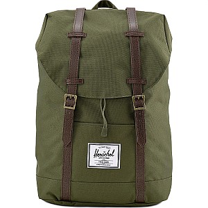 Herschel Little America Backpack (ivy green/chicory coffee) für 44,98€ (statt 66€)