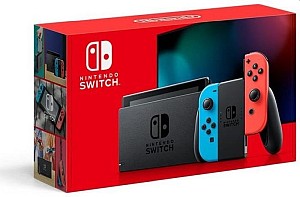 Nintendo Switch Konsole (neue Edition) in Neon-Rot/Neon-Blau für 260,91€ (statt 274€)