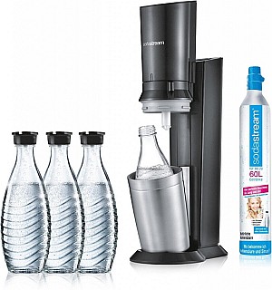 SodaStream Crystal 2.0 Wassersprudler mit 3 Karaffen + 1x Zylinder für 69,99€ inkl. Versand (statt 80€)