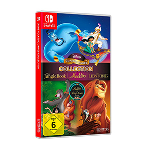 Disney Classic Games (Aladdin, Dschungelbuch, König der Löwen) [Nintendo Switch] für nur 18,99€ (statt 28€)