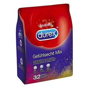 32er-Pack Durex Gefühlsecht Kondome Mix für nur 15,94€ (statt 21,59€)
