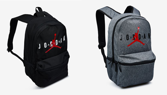 Jordan Air Backpack in Grau oder Schwarz (29,2 cm x 15,2 cm x 44,4 cm) ab 29,99€ inkl. Versand