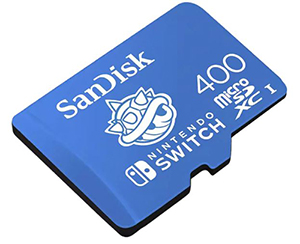 SANDISK microSDXC Speicherkarte für Nintendo Switch (400 GB) für nur 49€