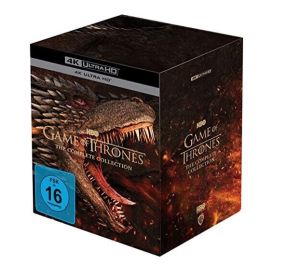 Game Of Thrones TV Box Set (4K Ultra HD) für 142,39€ inkl. Versand