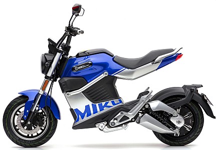 ECONELO E-Motorroller SUPER MIKU (3000W, 80 km/h, 135km Reichweite, 3 verschiedene Farben) für 3.611,91€ (statt 4.108€)