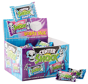 Center Shock verschiedene Geschmacksrichtungen (Scary Mix Box / Splashing Cola / Jumping Strawberry – 100 Kaugummis) für nur 3,99€ inkl. Versand (statt 7,88€)