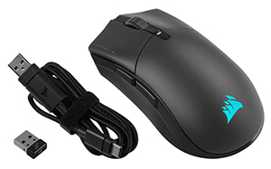 Corsair Sabre RGB Pro Champion Wireless Gaming Maus für nur 65,45€ inkl. Versand als Saturn Card Inhaber (statt 84€)