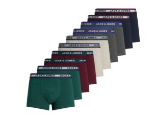 10er-Pack Jack & Jones Boxershorts (Gr. S bis XL) für nur 24,90€ inkl. Versand