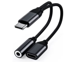 Rnitle USB-C 2in1 Kopfhörer Adapter für nur 4,99€ inkl. Versand