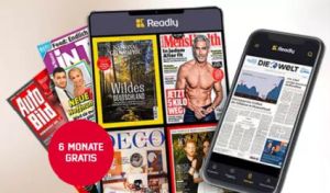 6 Monate Readly Gratis – Magazin-Flatrate mit über 5.000 Zeitschriften